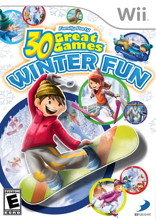 Family Party - 30 Great Games - Winter Fun (USA) (En,Fr,Es)